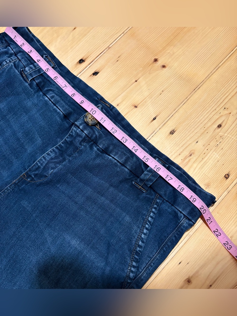 Maurices Wide Leg Cuffed Cropped Denim - Picture 6 of 8